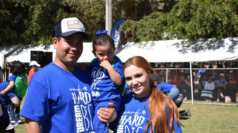 Compiten rojos y azules en convivencia en el Instituto Senda