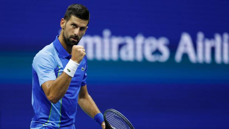 Novak Djokovic debutó con victoria ante Muller en el US Open 2023.