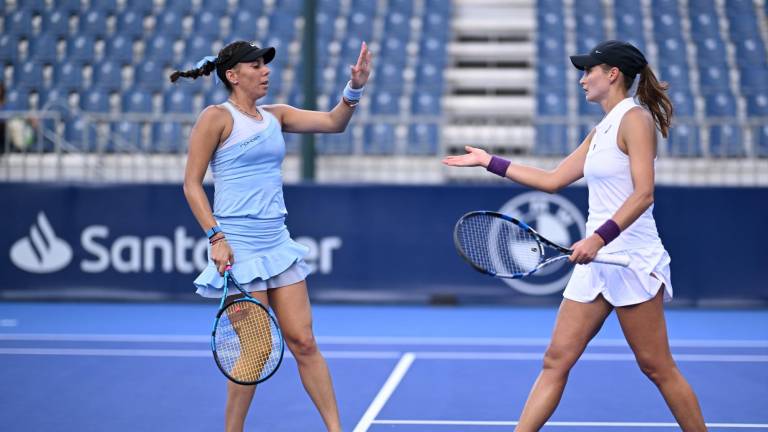 Giuliana Olmos y Alexandra Panova debutan el miércoles en el último Grand Slam del año.