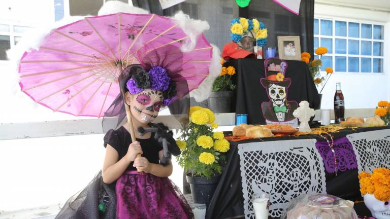 Día de ofrendas en el Colegio Valladolid Unidad Villa Verde