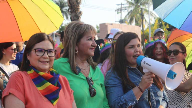 Tere Guerra (al centro) será parte de la siguiente Legislatura en Sinaloa al conseguir una Diputación por la vía de representación proporcional.