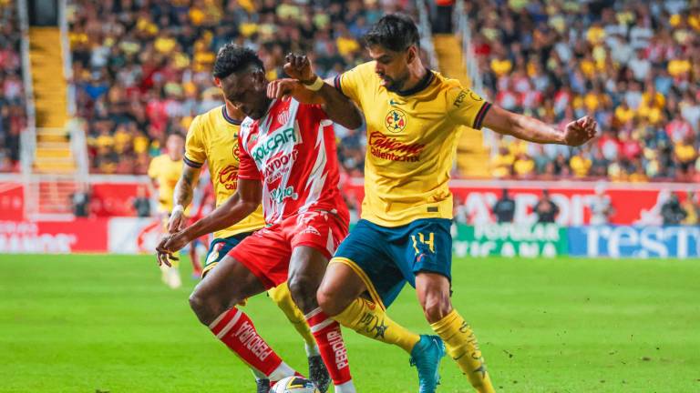 América pudo salvar su buena racha y le empató al Necaxa