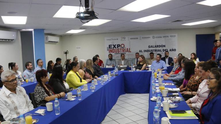 Realiza Canacintra Culiacán su tradicional desayuno industrial