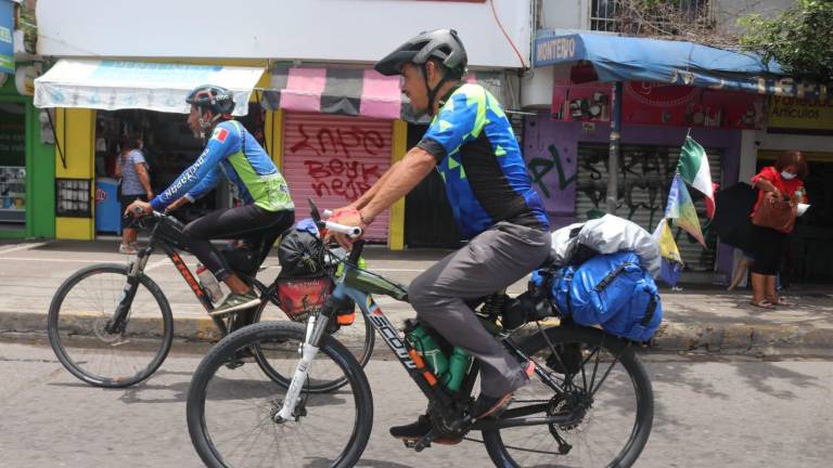 Los pedalistas de la Ruta Chichimeca estarán este fin de semana en Mazatlán.