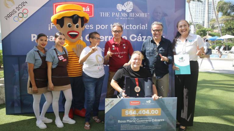 Grupo Panamá se suma al apoyo para medallista paralímpica Rosa María Guerrero