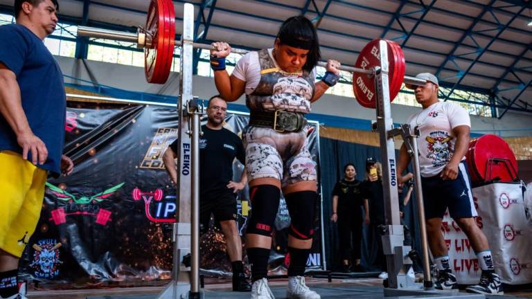 Maytia Millán tratará de superar sus propios registros en el próximo Nacional de Bench Press.