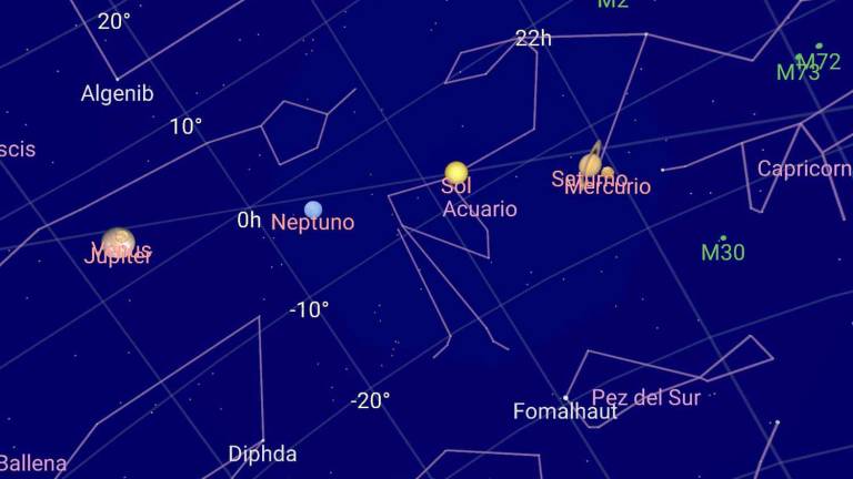 Algunas de las estrellas, planetas y constelaciones que podrán apreciarse durante el mes de marzo en Sinaloa.