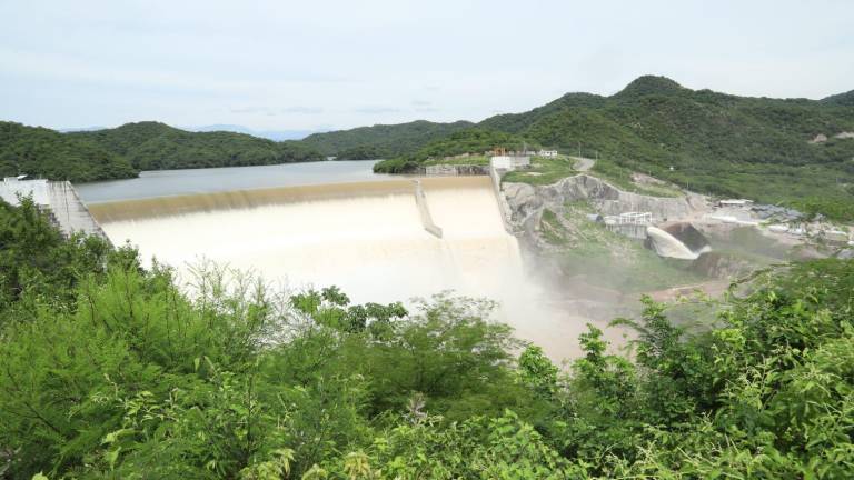 Las intensas lluvias en la zona serrana han llevado a la Presa Picachos a superar su capacidad en un 105.1 por ciento, provocando el aumento del caudal del Río Presidio.