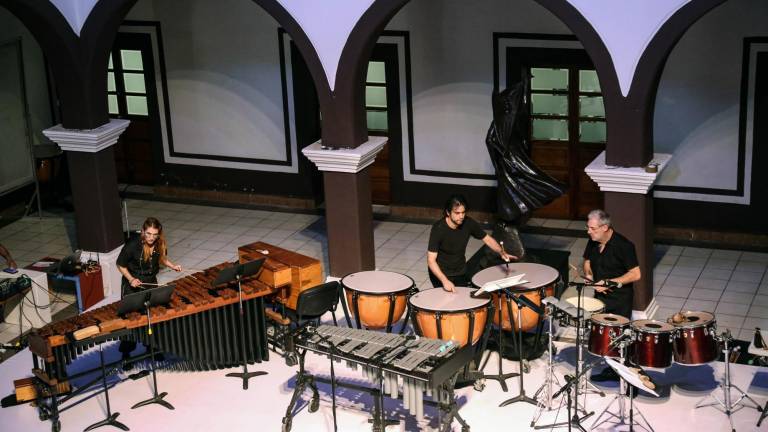 Recrea Neopercusión la música precolombina en ‘Arqueologías sonoras’