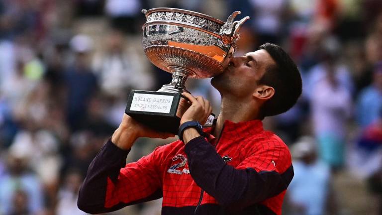 Veo cada Grand Slam como una oportunidad para hacer más historia: Djokovic