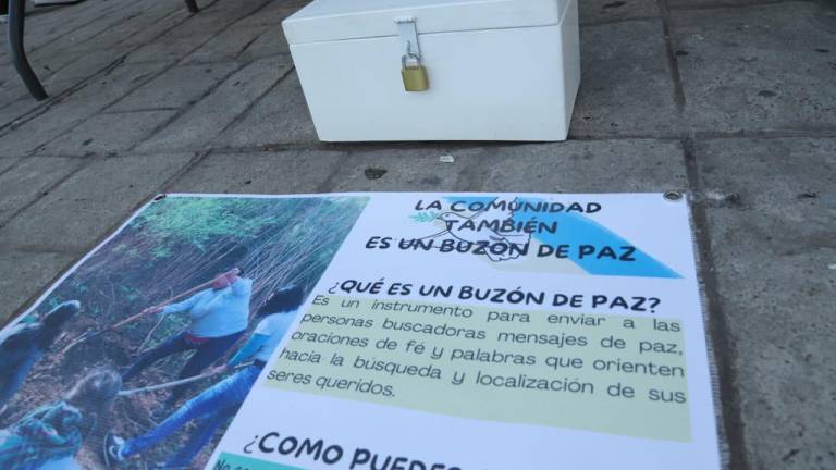 El Buzón de Paz busca brindar esperanza a las familias de desaparecidos en Mazatlán.