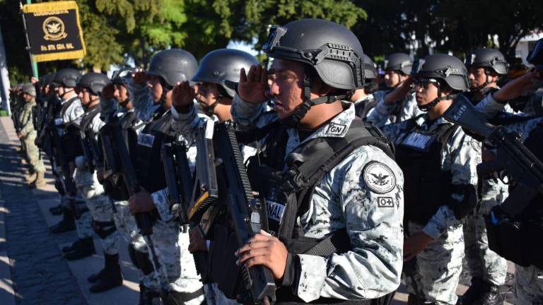 Ceremonia de conmemoración del aniversario del Ejército Mexicano.