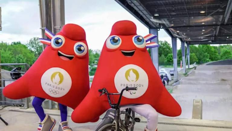 Las mascotas de París 2024.