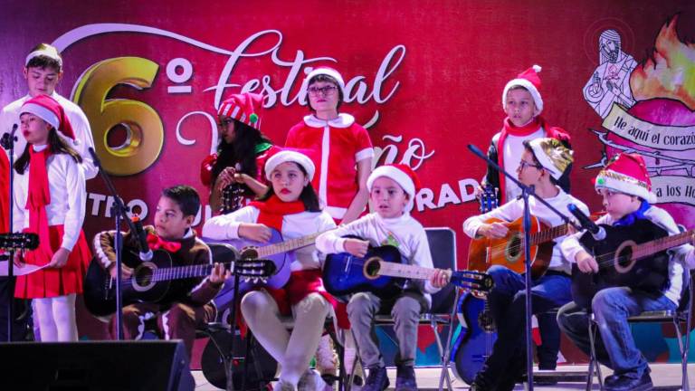 Música, danza y pastorelas fueron los números artísticos presentados.