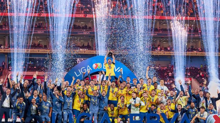 ¡América es tricampeón del futbol mexicano!