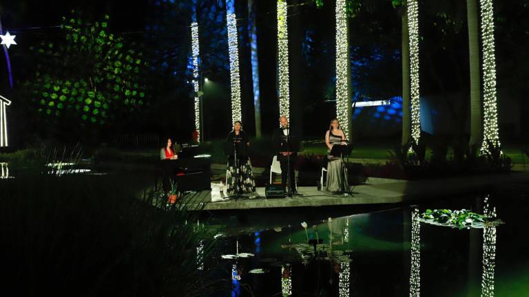 Viven una iluminada ‘Navidad en el Jardín’