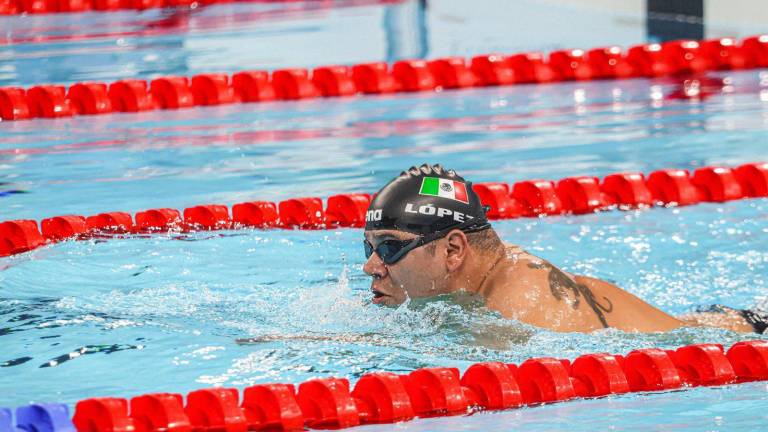 Naomi Ortiz y Diego López, disputan las finales sin mayor éxito en la para natación de París 2024