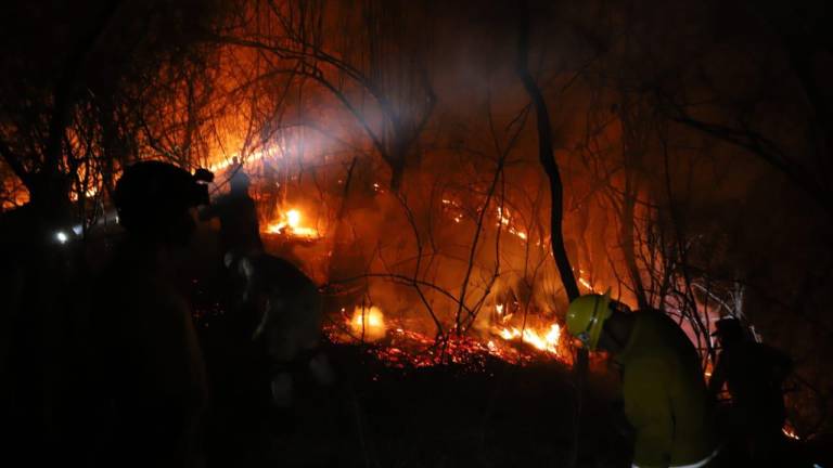 Por incendio sin control en El Magistral evacuan a 35 habitantes