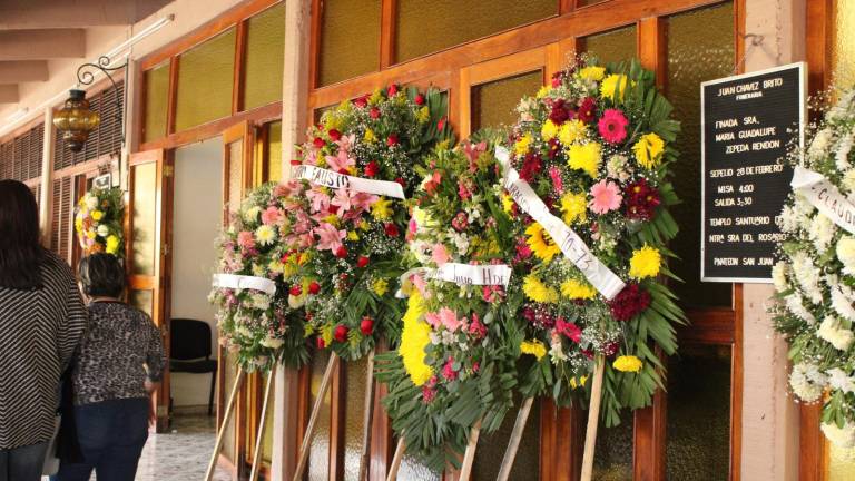 Ana Cristina Durán y Lupita Zepeda fueron veladas juntas en una funeraria de Rosario.