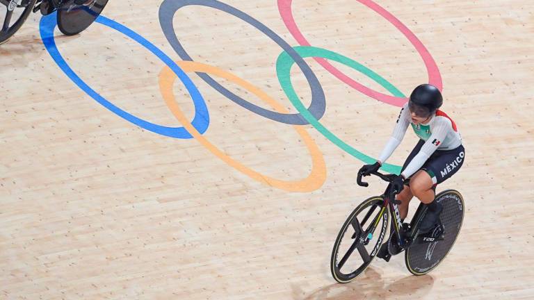 Sinaloense Luz Daniela Gaxiola finaliza sexta en el Keirin femenino en París 2024