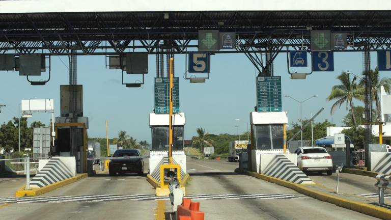 El funcionamiento de la caseta de peaje de Mármol, en Mazatlán, ha regresado a la normalidad.