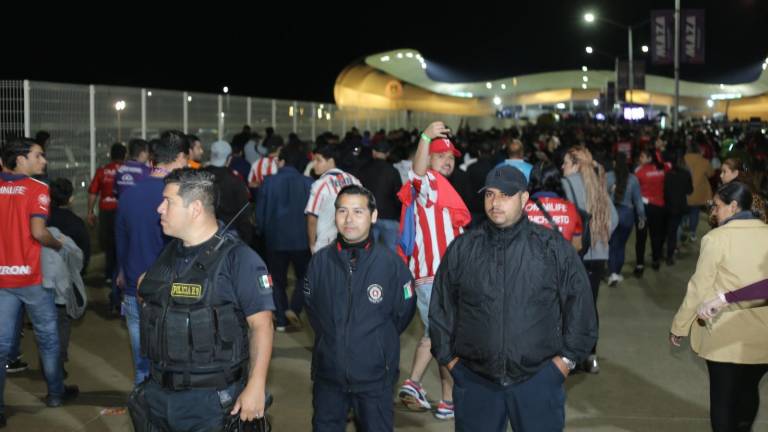 Se alista la seguridad para el juego de la Jornada 10.