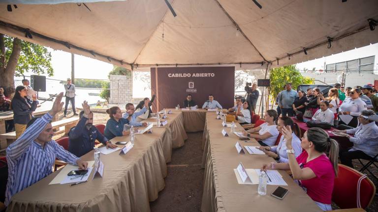 Vecinos de La Cospita realizaron peticiones al Ayuntamiento de Culiacán a través de Cabildo Abierto.