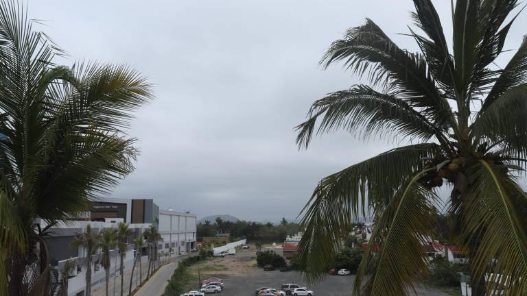 Por la mañana es escasa la probabilidad de lluvia en Mazatlán.