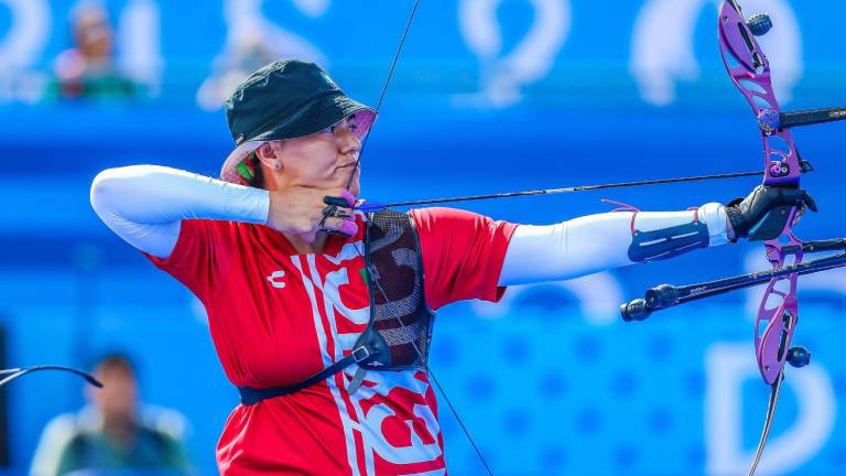 Alejandra Valencia busca su segunda medalla en París 2024.