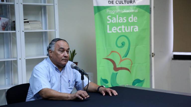 José Luis Rodríguez durante la charla.