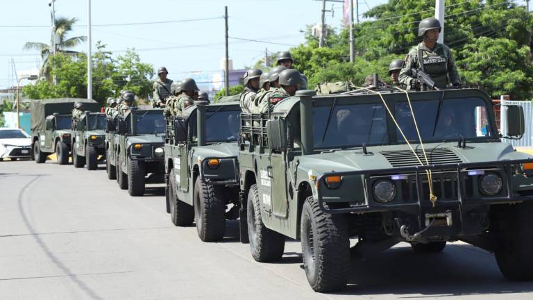 Prometen autoridades de seguridad federal diagnóstico para Sinaloa y arribo de más elementos