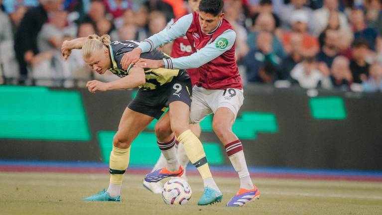 Haaland anota su segundo triplete y asegura victoria del Manchester City ante el West Ham de Edson Álvarez