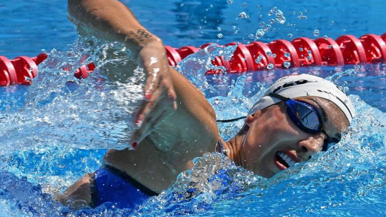 Mariana Arceo se quedó en el último sitio de la semifinal B.