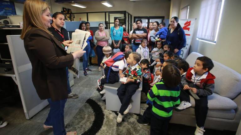 Visitan Noroeste alumnos del Jardín de Niños Estefanía Castañeda