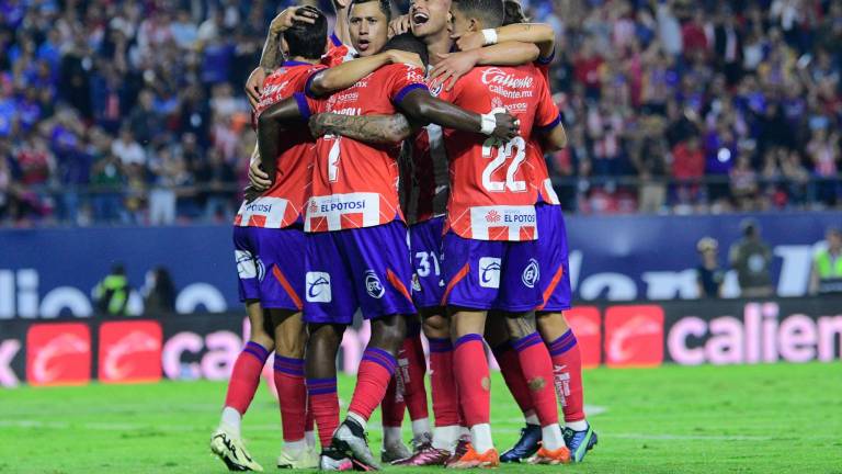 Atlético de San Luis superó con claridad al Cruz Azul.