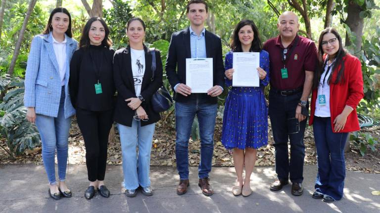 Representantes de la Sociedad Botánica y Zoológica y de Cultura Culiacán unen esfuerzos.