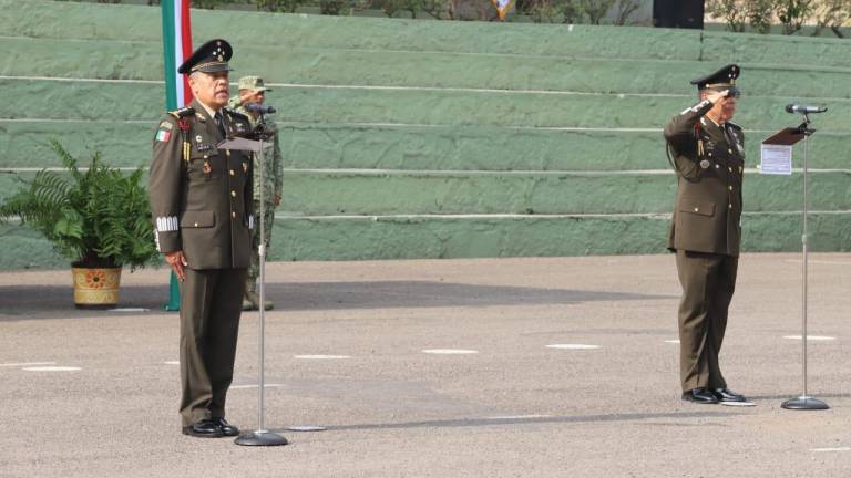 Asume General Briseño Lobera comandancia interina de la Tercera Región Militar