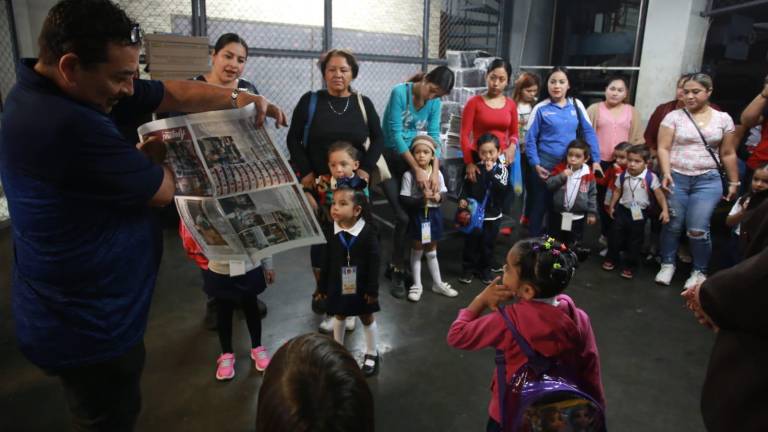 Visitan Noroeste alumnos del Jardín de Niños Estefanía Castañeda