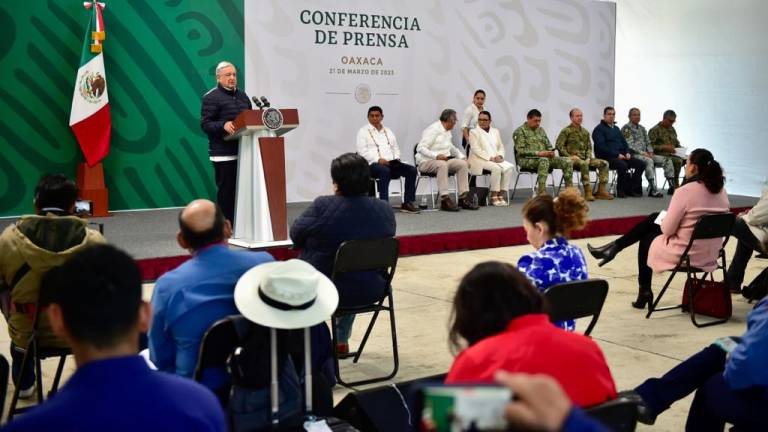 Conferencia mañanera del Presidente Andrés Manuel López Obrador, donde habló del informe de derechos humanos de Estados Unidos.