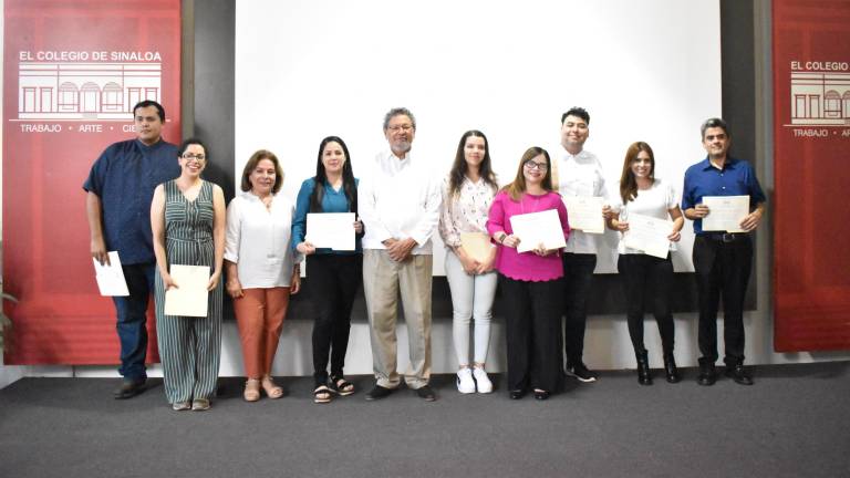 Ocho académicos reciben apoyos económicos por parte de El Colegio de Sinaloa.