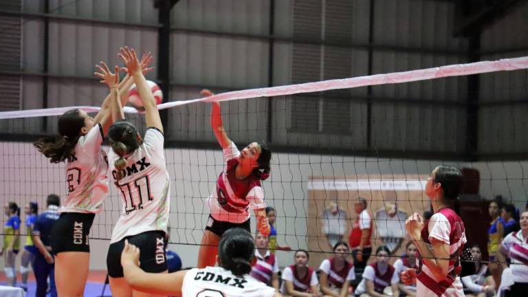 Sinaloa se queda cerca de avanzar a la final en Infantil Mayor Femenil.