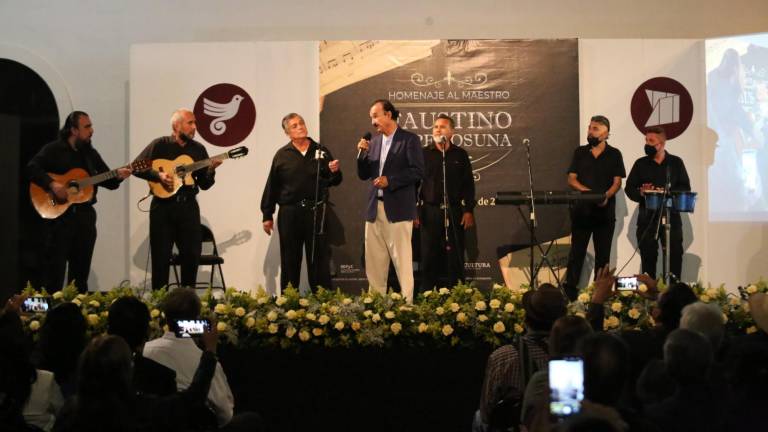 Recibe homenaje el compositor Faustino López Osuna