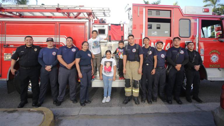 Cuando somos niños queremos ser bomberos y esta vez nos tocó cumplir: Bomberos de Mazatlán