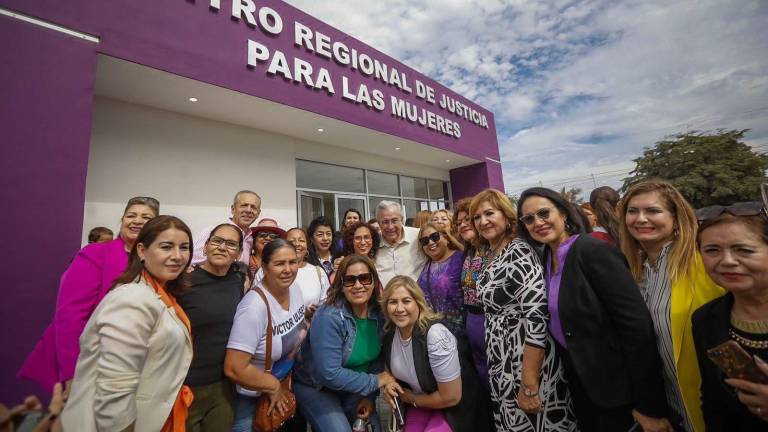 Inauguración del tercer Centro de Justicia para Mujeres en Los Mochis.