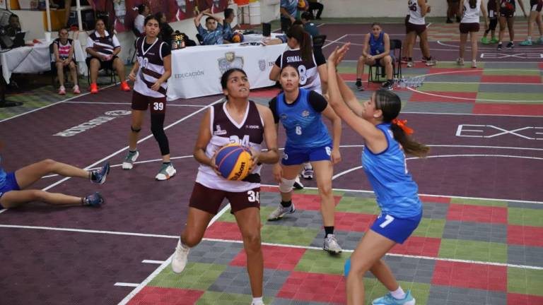 Mal día para Sinaloa en basquetbol 3X3 de los Nacionales Conade