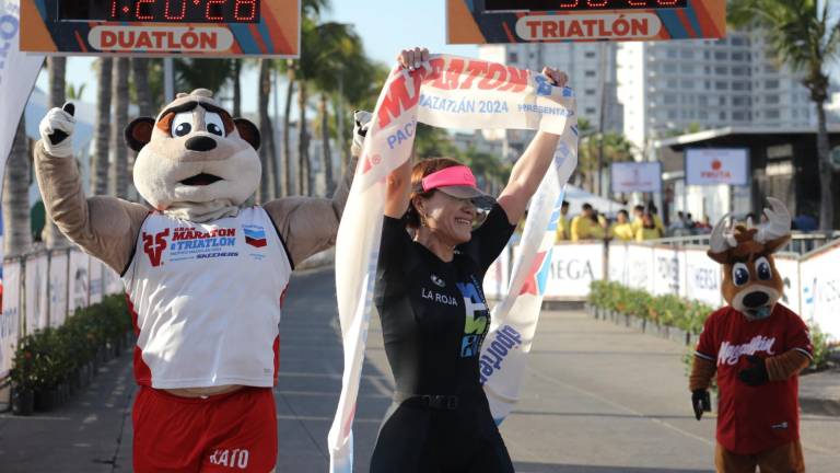 María Guadalupe Cháidez González dice que tuvo una fuerte preparación para su primer duatlón.