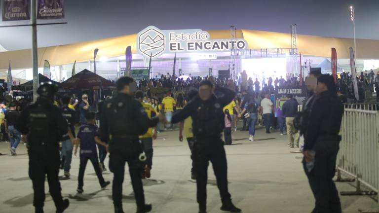 Más de 400 elementos velarán por la seguridad en el Mazatlán FC vs Pumas este viernes