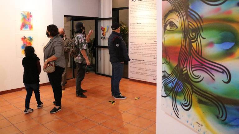 Presenta Marysol Galván su exposición No piense en arte