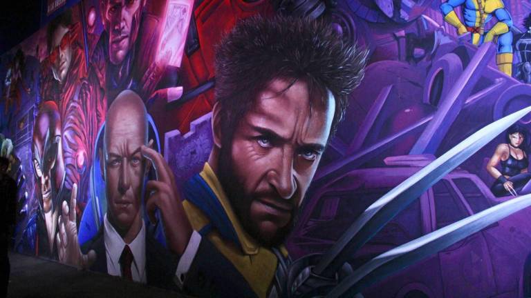 Brindan homenaje a los ‘X-Men’ con un mural en León, Guanajuato