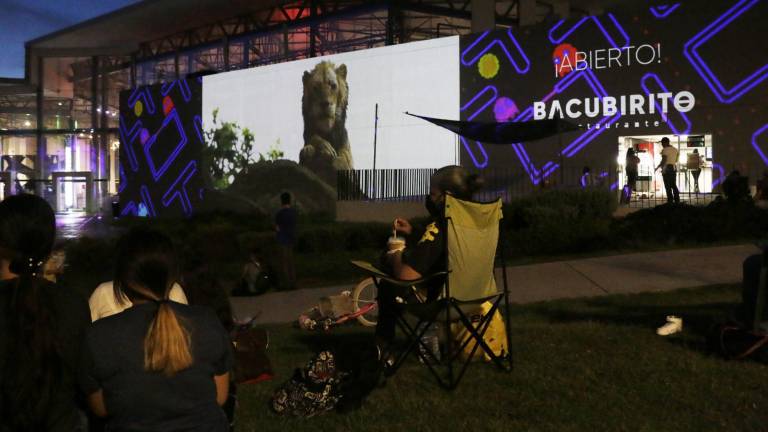 Disfrutan noche de cine en el Museo Materia